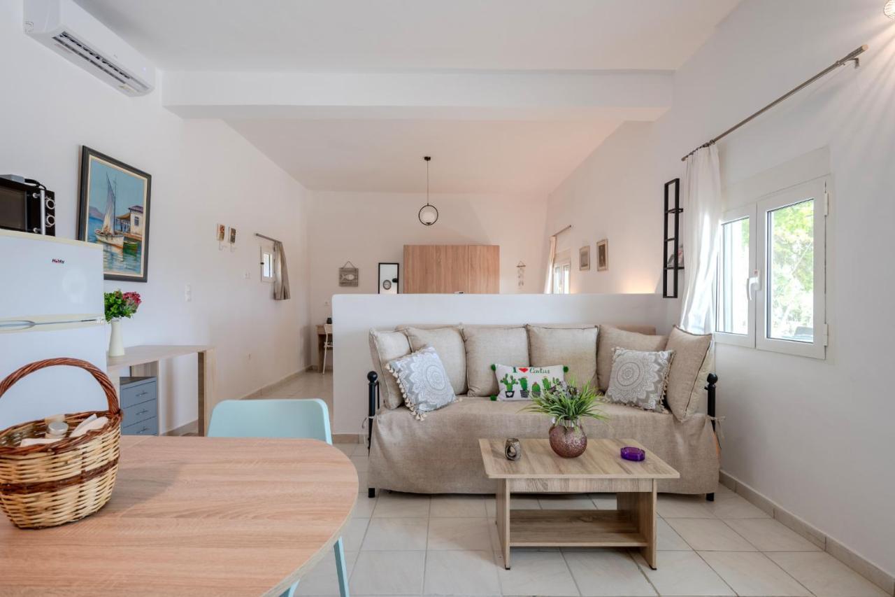 Vrisidia Cottage - Nature, Seaview & Relax ปลาเกียส ภายนอก รูปภาพ